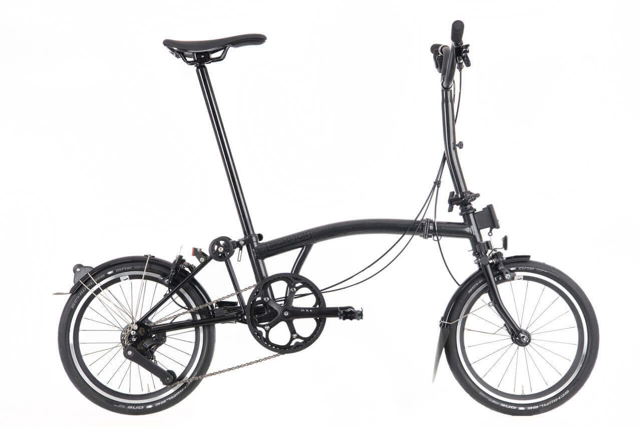 Brompton P Line Urban M4L Midnight Black Metallic