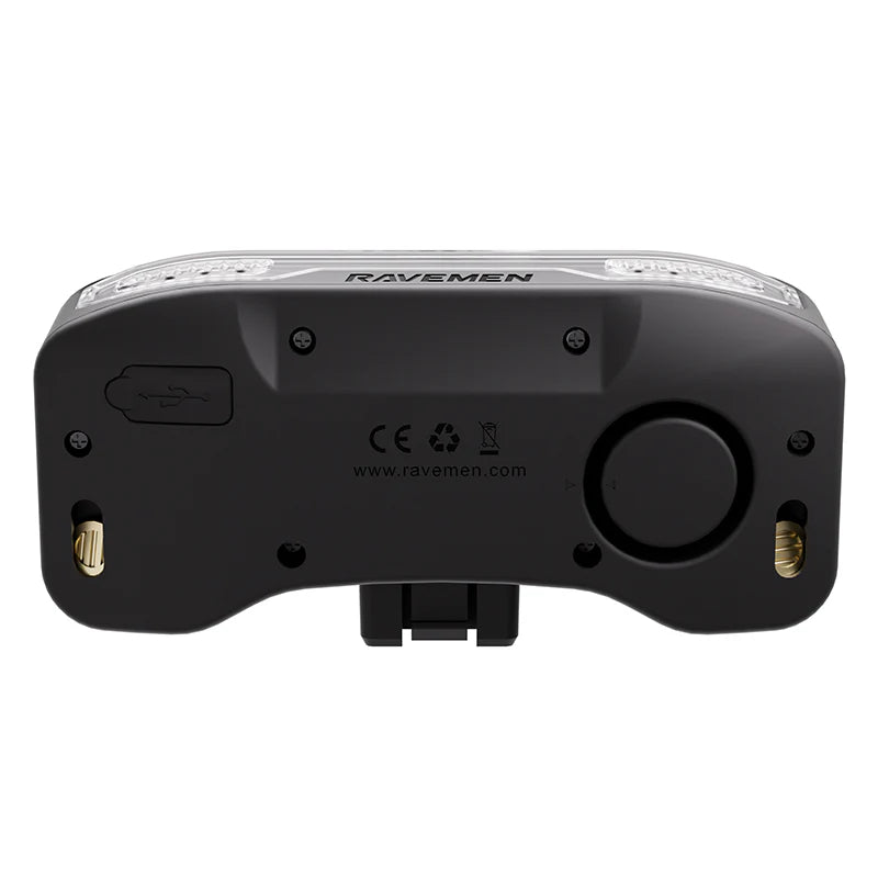 Ravemen NT101 baklampa med blinkers